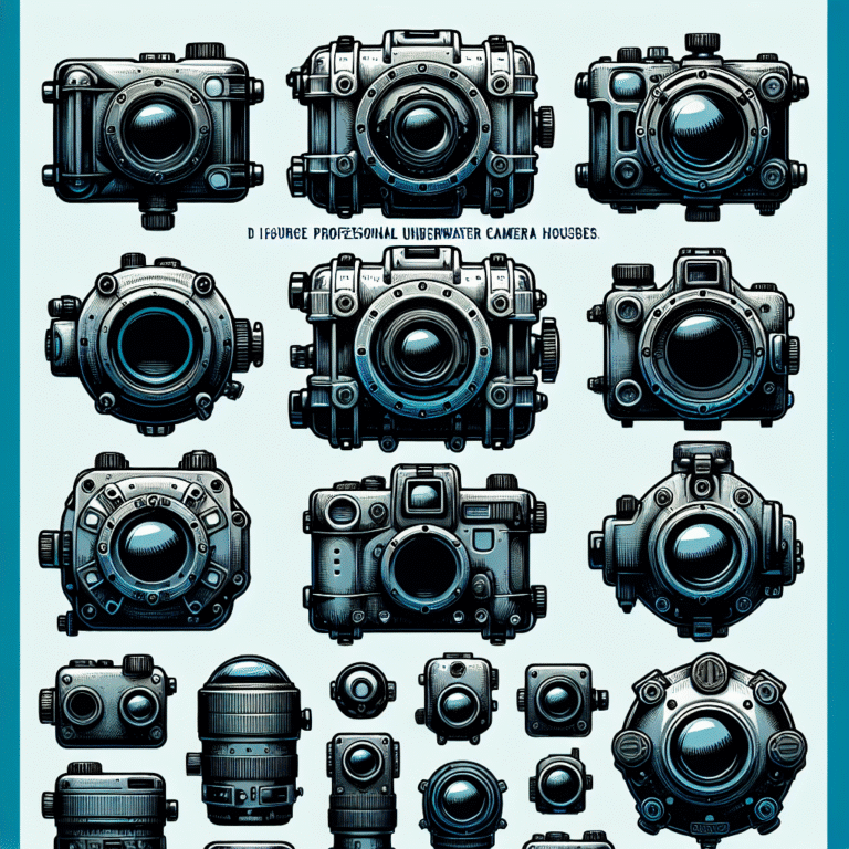 Caixas estanques para câmeras profissionais