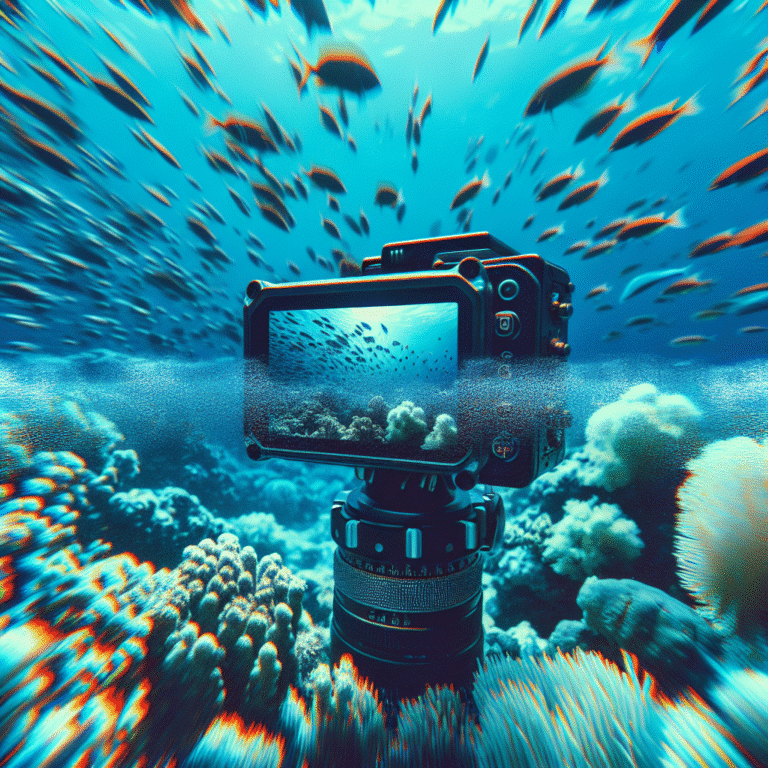 Como reduzir distorção em fotos subaquáticas