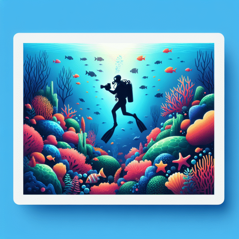 Ajustes de nitidez para fotos subaquáticas