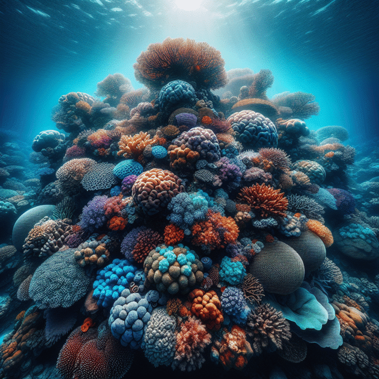 Inspiração de fotografia de corais e recifes