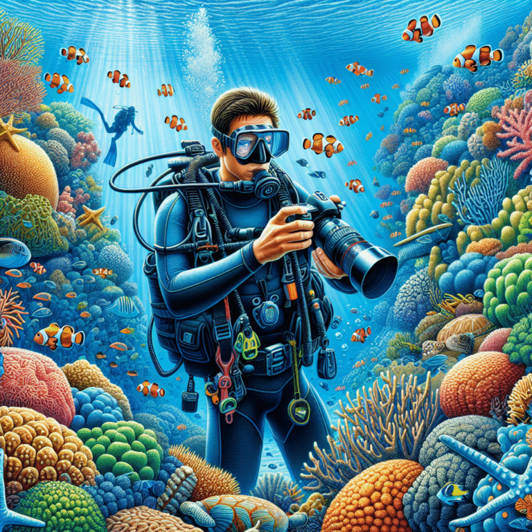 Dicas de segurança para mergulho fotográfico